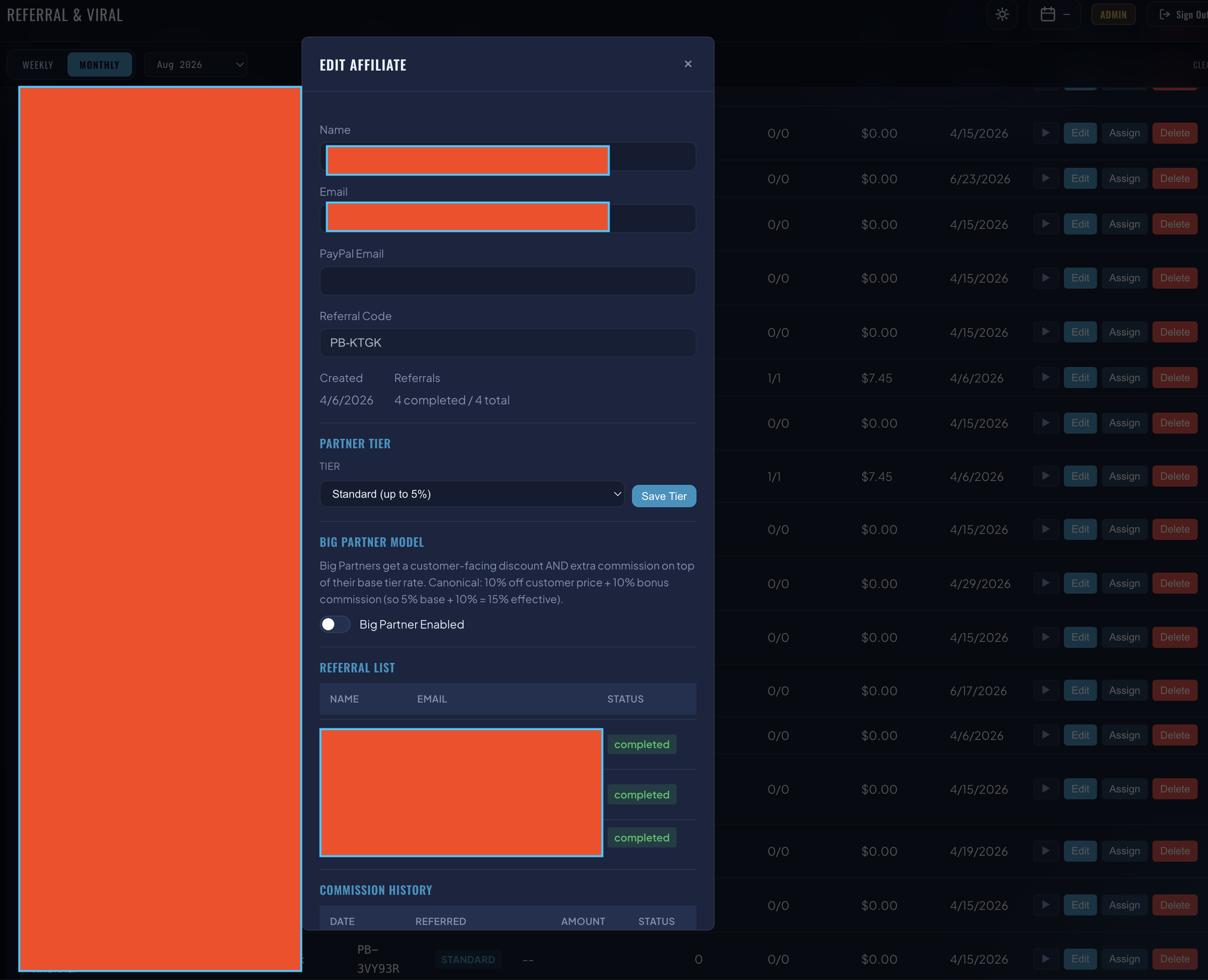 Referral system proof 2
